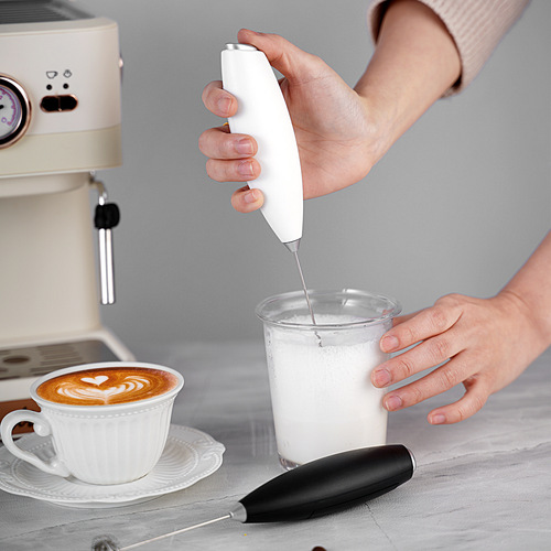 New Milk Foam Maker Wireless Milk Frother Eggbeater Coffee Milk Whisker Small Mini Mixer