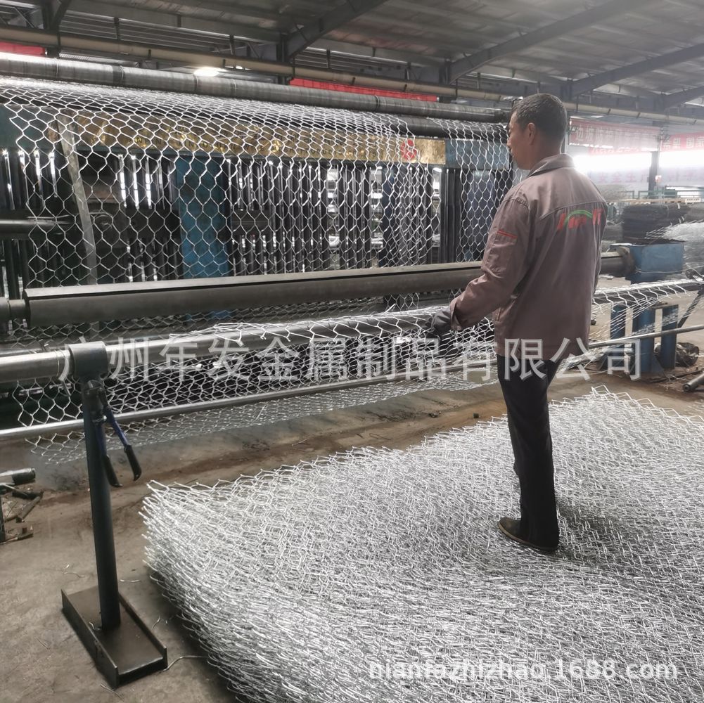 热镀锌石笼网箱 堤坝防护河道治理石笼网 水利防护格宾网