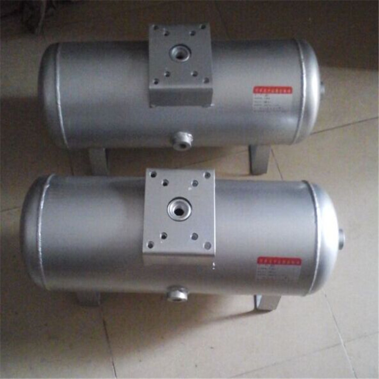 济南空压机储气罐 小型卧式储气罐 可配增压阀储气罐规格齐全