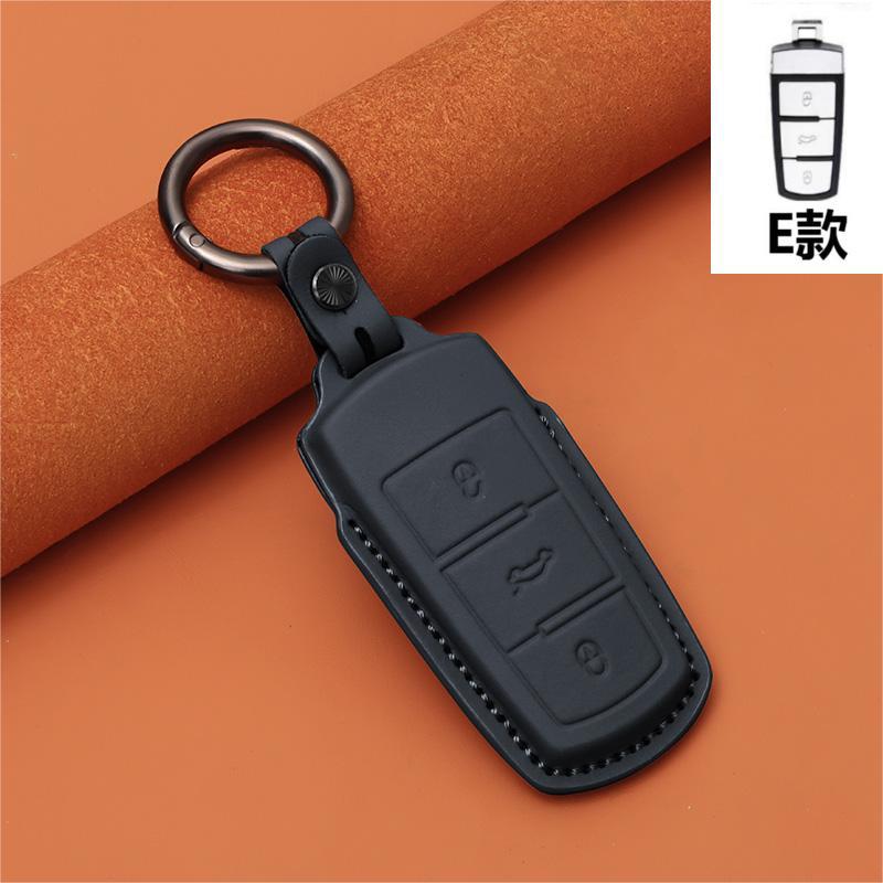 鍵カバーの頭の層の牛革の本革の速騰の宝はマイテンのゴルフの歌の道を探して車のパサートの朗逸を見ます。