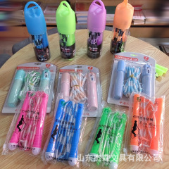 竹の縄跳びの幼稚園の子供の柄のフィットネスは中小学生の中で玉の節の縄跳びの百節の縄跳びを試験しません。
