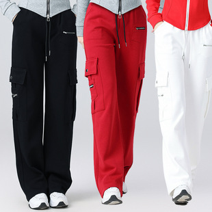 Autumn and winter thick square dance clothing sports leisure dance fashion new women's 2418 overalls single beat