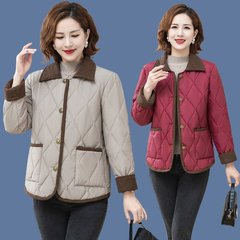 秋冬季新款2025翻领棉服休闲百搭气质减龄上衣宽松显瘦女装外套