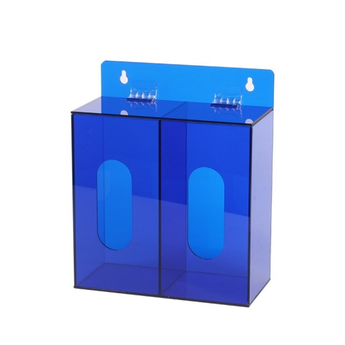 Acrylic storage box, latex glove wall-mounted tissue box, multi-functional transparent display box, dustproof