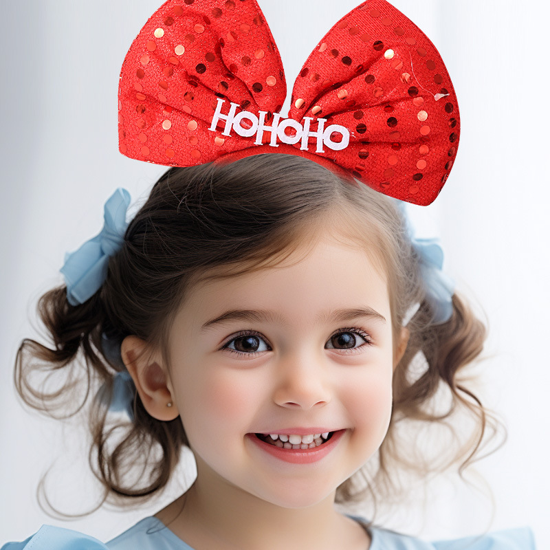 Kerstversiering Hoofdband Kerst eland gewei Sneeuw Hoofd gesp Verkleed Kerstmis volwassen kinderen hoofdband hoofddeksel_voghion.com