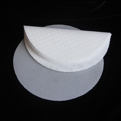 Home food-grade silicone non-stick steamer mat round dumpling mat steamer cloth steamed bun mat steamer cloth