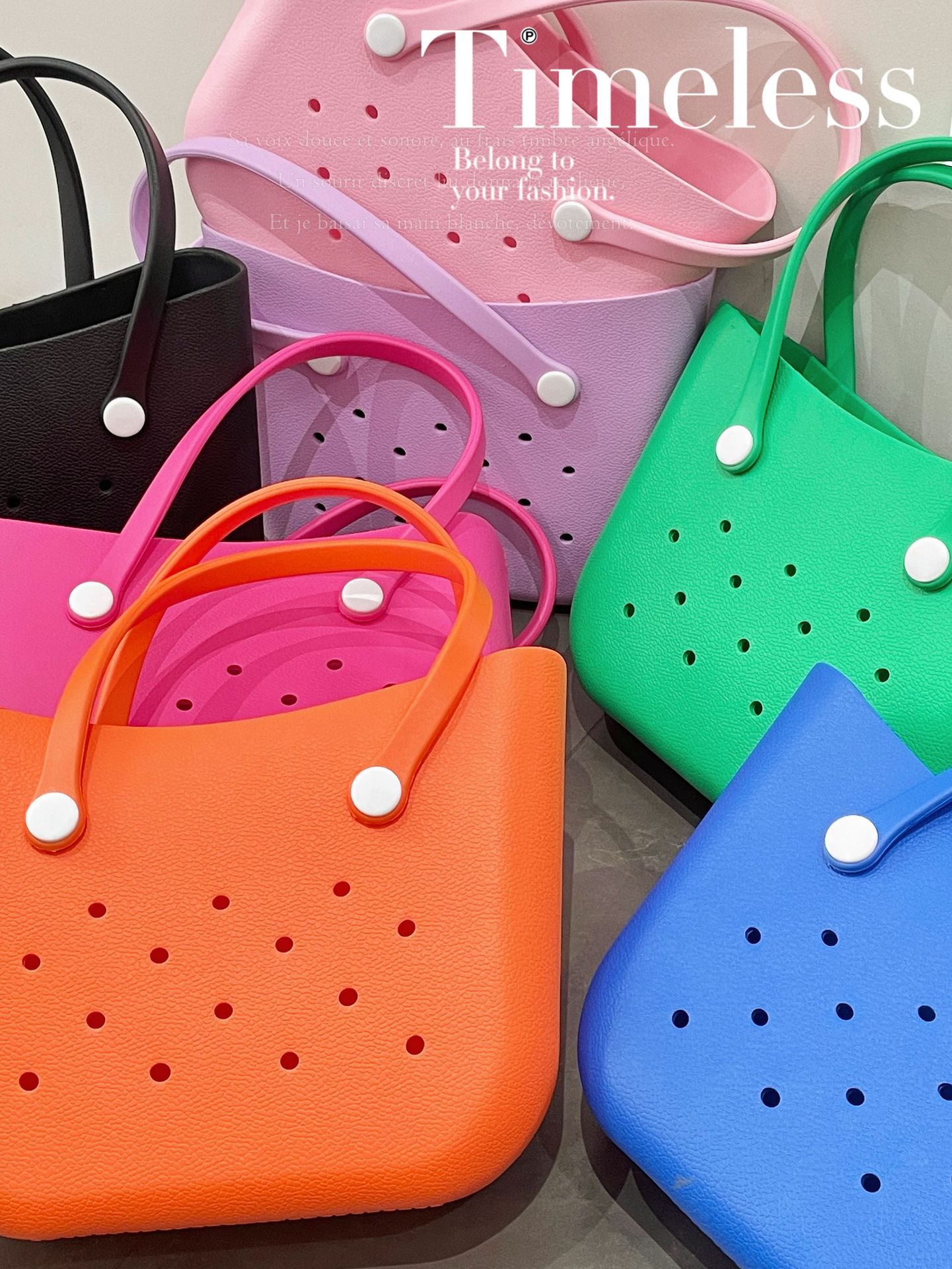 1696g Weight Open Closure Type Double Handle Strap Type Handbag Bags Type Casual, Daily Occasion EVA Material Solid Color Pattern All Seasons Season Women's Gender Streetwear Style Square Shape Women's EVA Solid Color Streetwear Square Open Handbag 4