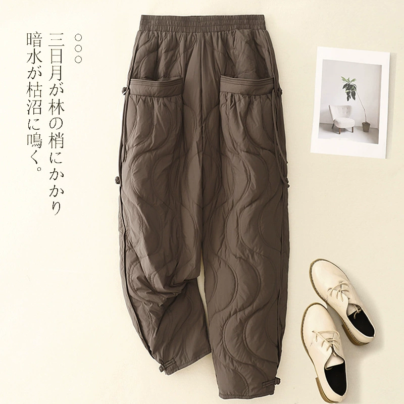 2024 зимний новый ретро этнический стиль улучшенный сплошной цвет