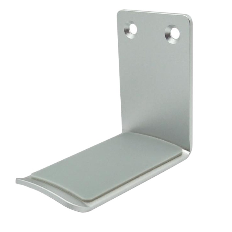 Soporte para auriculares Soporte de exhibición de almacenamiento de oficina de doble cara multifuncional montado en la cabeza de aleación de aluminio Soporte para auriculares giratorio de silicona