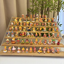 星人萌粒潮玩Diy卡通玩偶改娃娃摆件微瑕手办钥匙扣手机链挂件