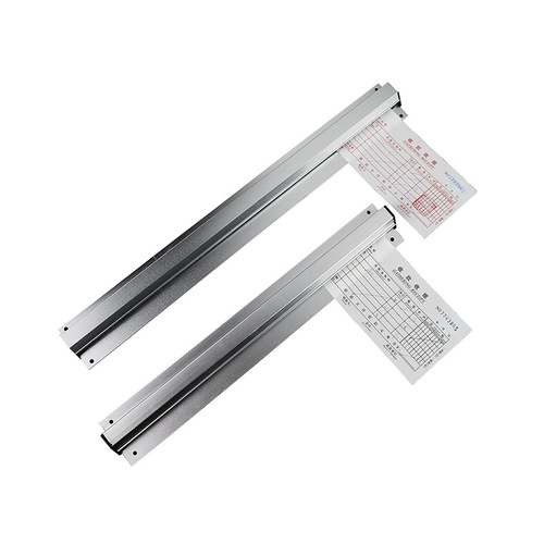 Aluminum alloy wall-mounted menu holder kitchen receipt holder takeaway order inserter small receipt holder hotel restaurant receipt holder