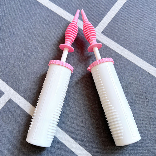 Air pump swimming ring trampoline jump jump ball pop pop ball two-handed hand push air pump air pump inflatable pump