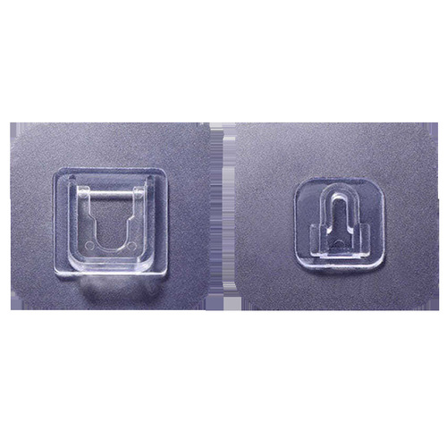 Bathroom kitchen waterproof multi-functional traceless mother-in-law buckle home wall-mounted mobile fixed buckle without punching mother-in-law buckle