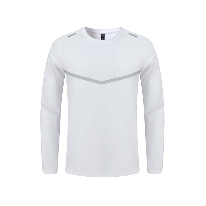 Lulu primavera y otoño hombres deportes al aire libre ocio cuello redondo manga larga Top running fitness entrenamiento de secado rápido camiseta transpirable U