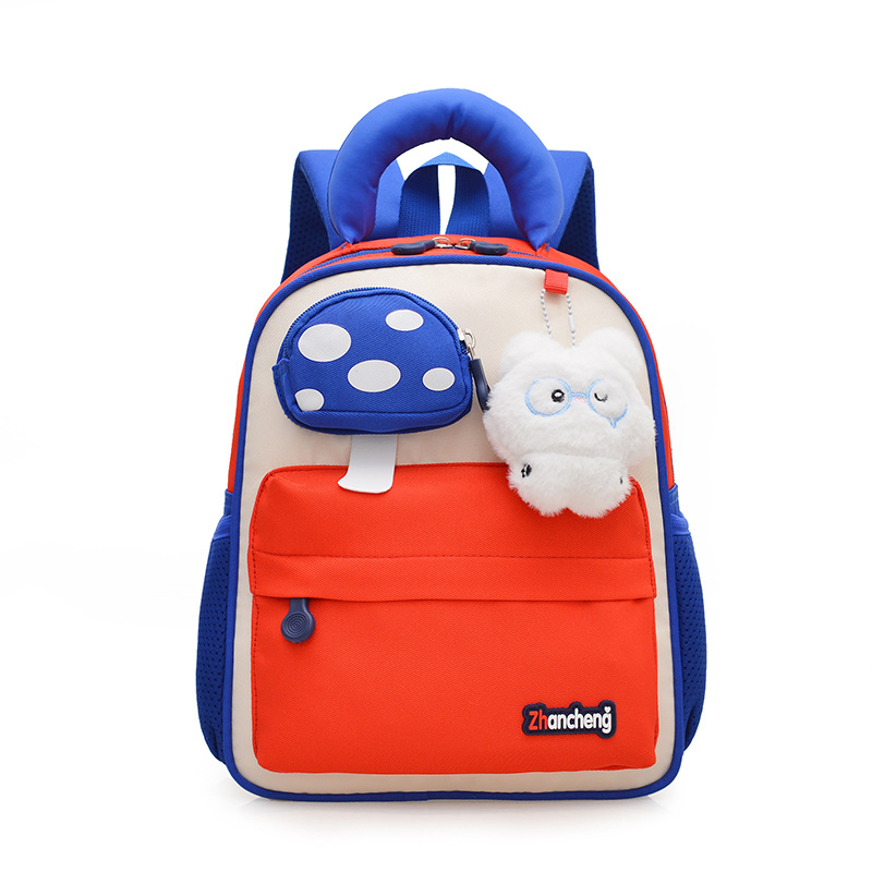 Mochila infantil preescolar de dibujos animados lindas niñas mochila de jardín de infantes nueva mochila transpirable bebé niño pequeño
