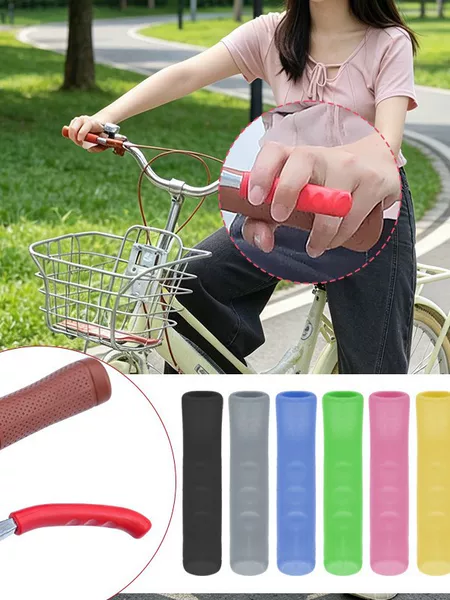 Bicycle Brake Protective Cover, Universal Brake Handle Cover, Non-Slip and Wear-Resistant Tpe Handle Protective Cover Accessories