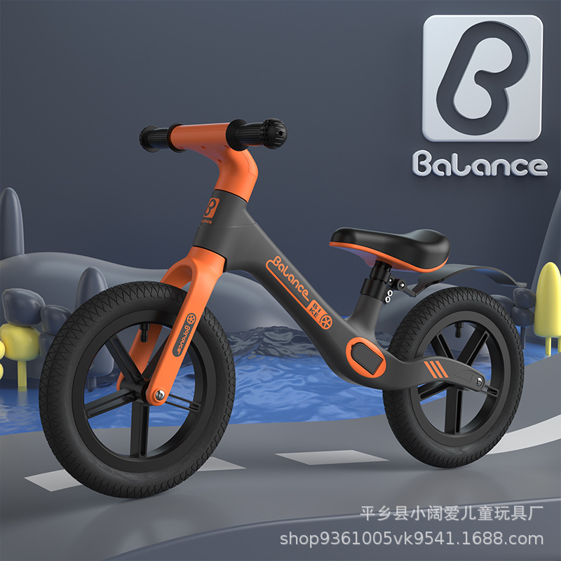 Scooter de coche de equilibrio para niños de 3 a 6 años de edad pedal de cinturón de nylon de 12 pulgadas coche de equilibrio de 2 a 6 años de edad scooter para niños al por mayor