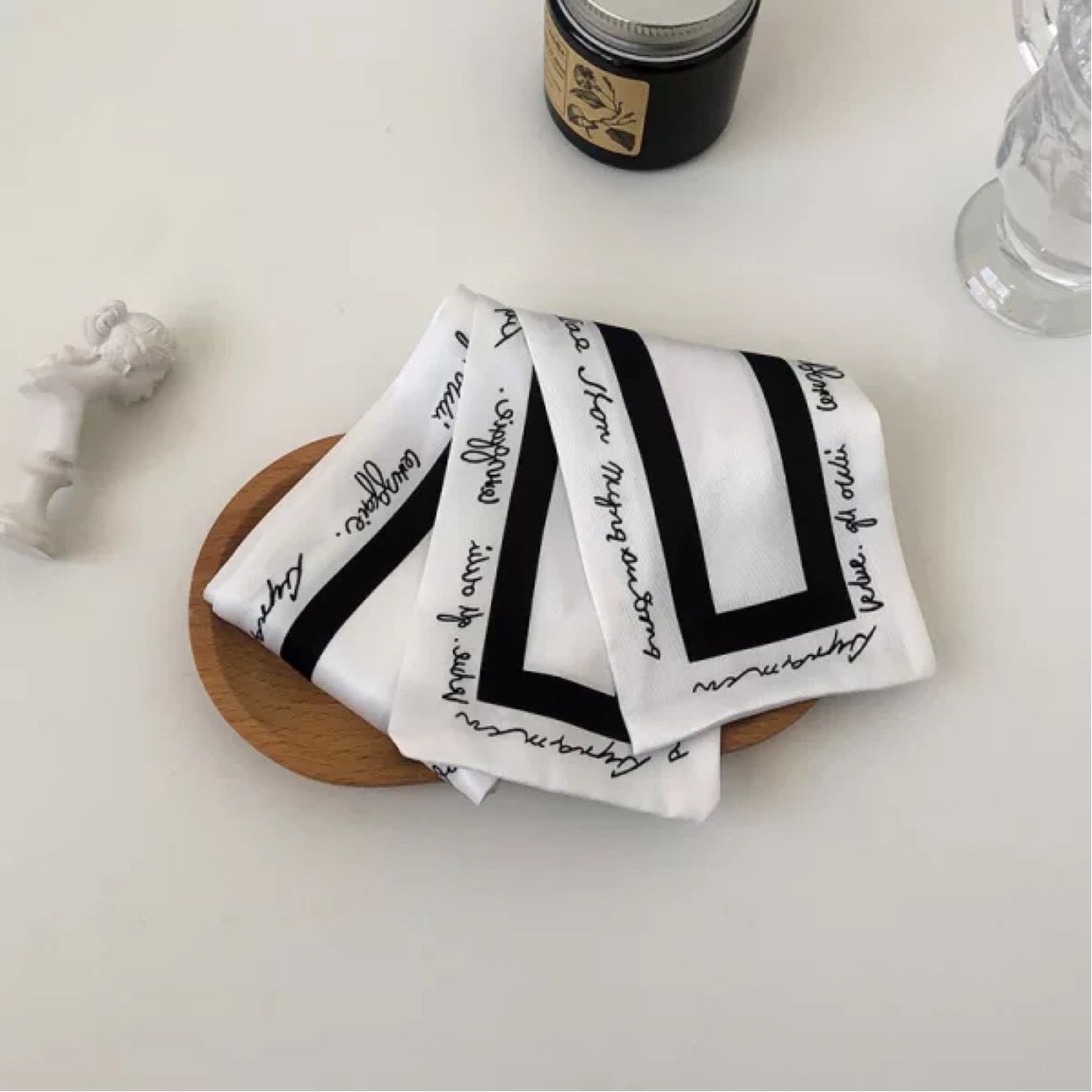 Estilo francés Internet celebridad bufanda banda para el cabello Niñas vintage pajarita banda para el cabello largo Corea del Sur ins cuerda para el cabello accesorios para el cabello