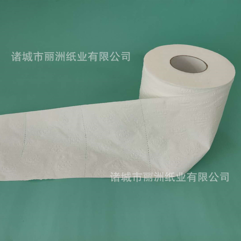 Qingdao Port near the export of toilet paper roll paper toilet paper embossed toilet paper commercial foreign trade air core roll paper towel