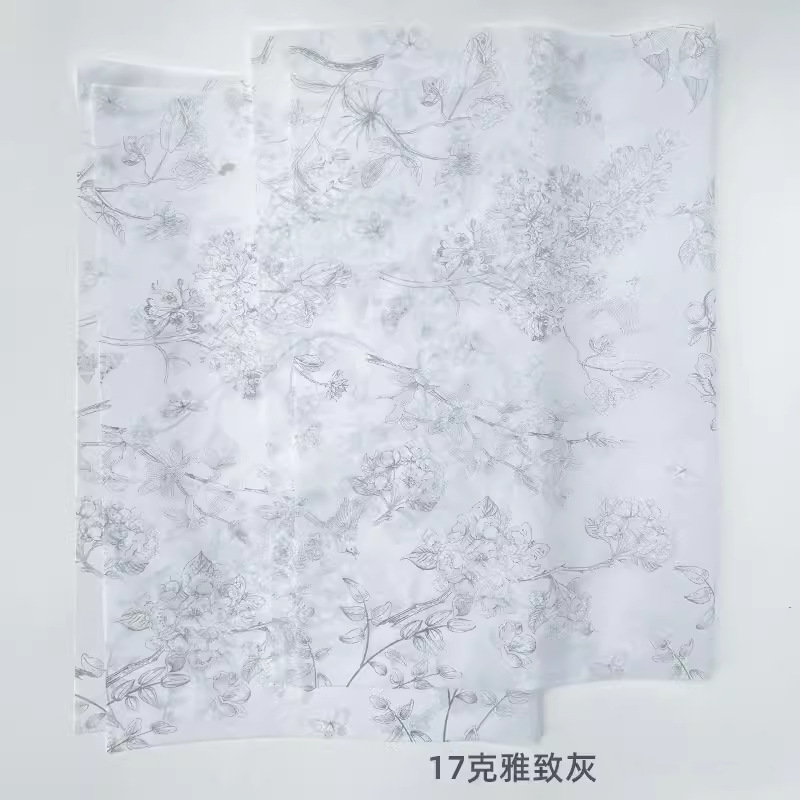 南法系シドニー紙印刷図案コピー紙包装紙ギフトボックス内張り包みシルクタオルフランスレトロお土産|undefined