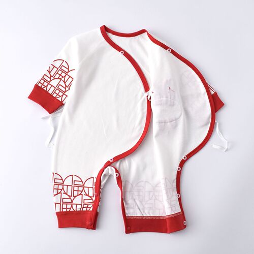 Baby jumpsuit type a pure cotton baby spring clothes full month clothes four seasons style bag newborn baby clothes