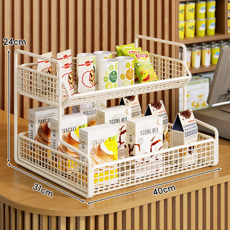 Estante de Exhibición Trapezoidal de Varios Niveles para Supermercado y Tiendas