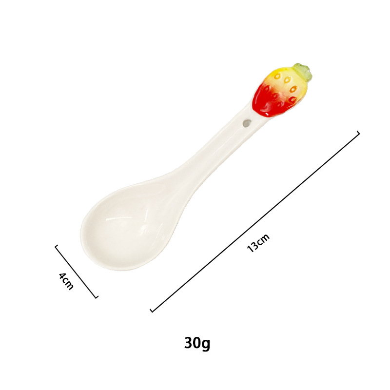 딸기 햄스터 스푼