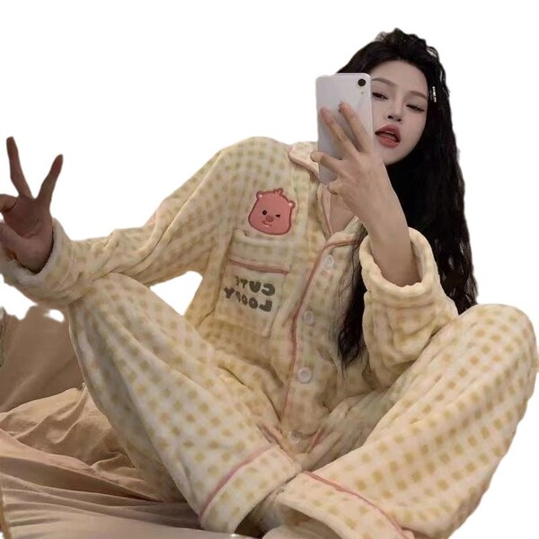 keep warm cute pijama