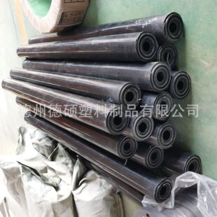 Glass fiber plus molybdenum disulfide nylon MC oil-bearing large diameter hollow nylon rod engineering pouring