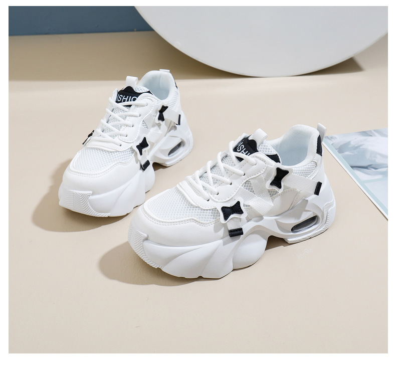 Sneakersy chunky dad style buty do biegania na platformie_voghion.com