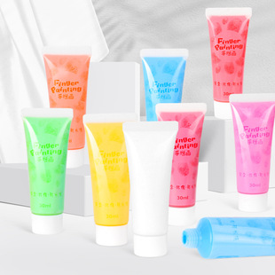 Kindergarten finger painting pigment children DIY washable painting graffiti pigment 12 color painting pigment wholesale