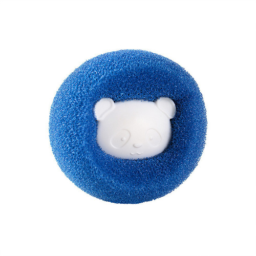小熊海绵洗衣球衣服魔力洗护粘毛器防缠绕打结清洁吸附毛发洗衣球