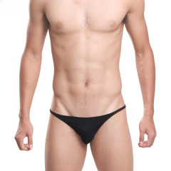 Running sporty striped sweat-absorbent pure cotton all-cotton push-up pouch gym men's triangular underwear 13004