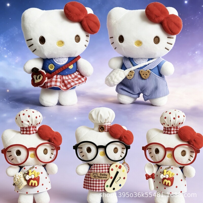 Hellokitty Pendant for Backpack, Phone, Car Keychain, Plush Doll, Couple and Student Gift
