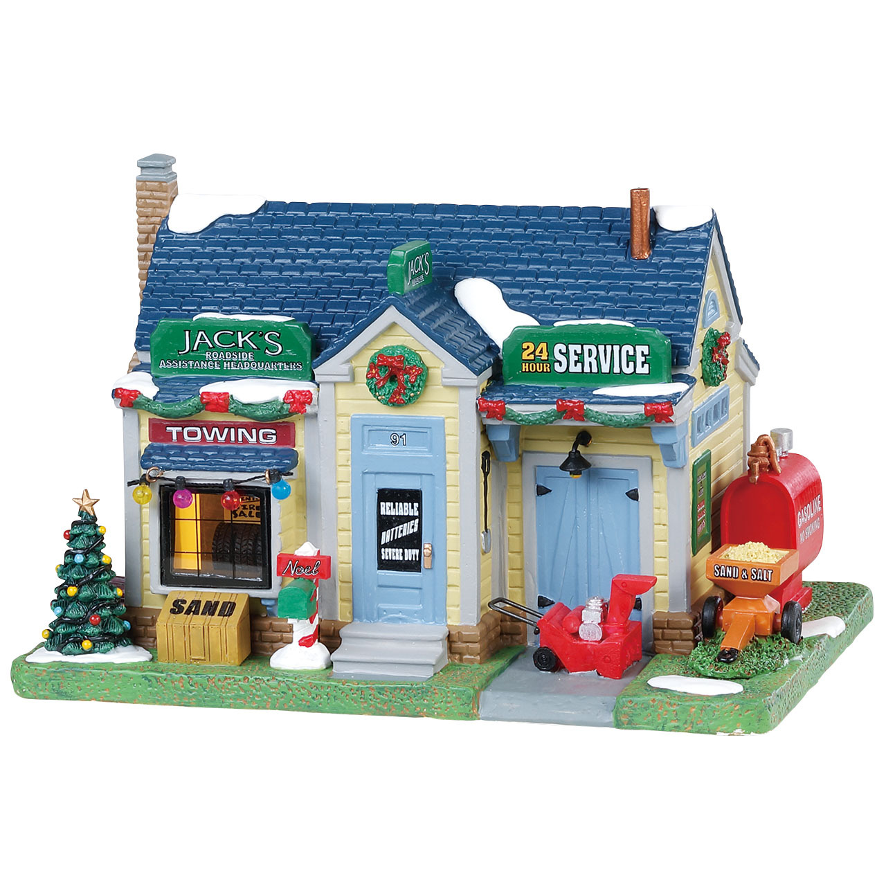 Fábrica personalizada Europa y América de Navidad escena de vacaciones decoración decoración simple decoración escultura de resina decoración