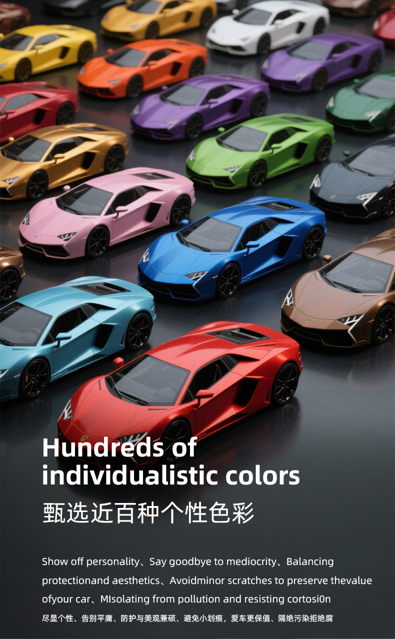 Tpu Color-Changing Film Car Wrap Colorful Paint Protection Film Anti-Yellowing Anti-Scratch Ppf Full Body Color-Changing Film