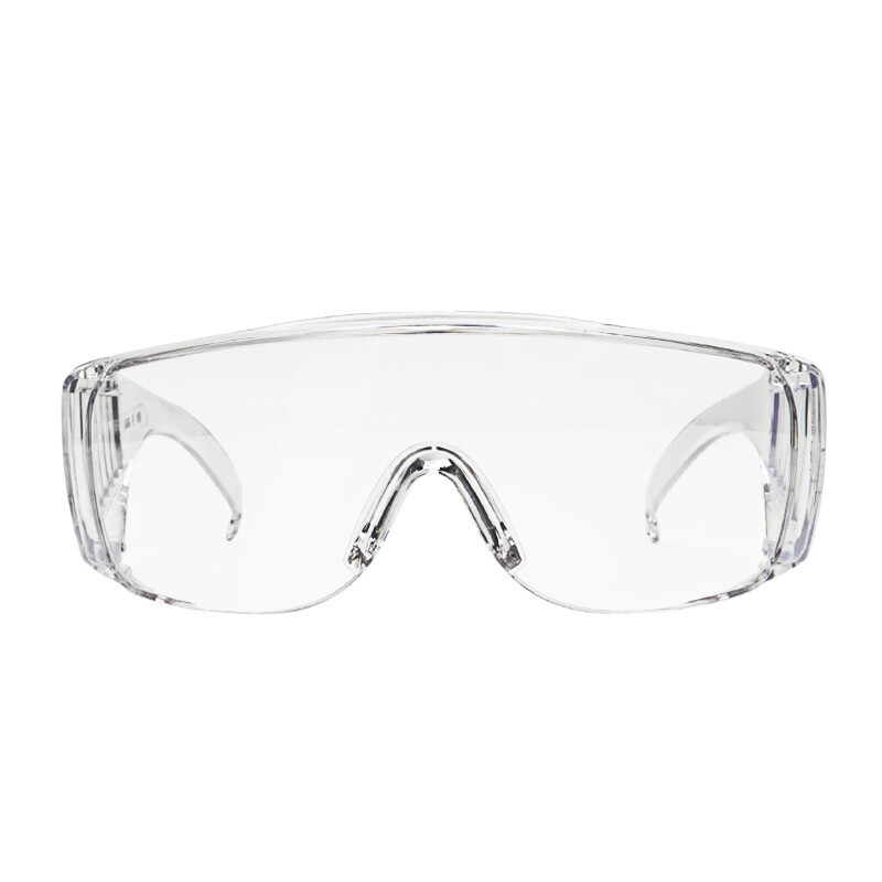 1611防紫外线工作防护眼镜防冲击防刮擦防化学防雾车间访客眼镜