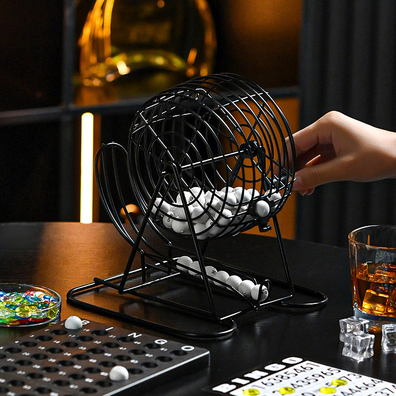 Bingo Bingo máquina de juego de juego de mano máquina de lotería de entretenimiento de la atmósfera de lotería