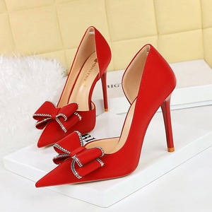 626-H36 Banquet High Heels, European and American Women's Shoes, Thin Heels, Ultra High Heels, Shallow Side Hollow 