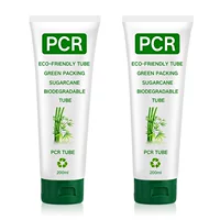 Косметический шланг Материал для упаковки PCR Зеленая сумка для чистки лица Пластиковые Алюминиево-пластиковый композитный шланг экологически чистый разлагаемый