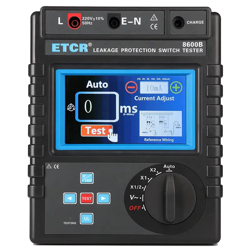 铱泰ETCR8600B 漏电保护器测试仪漏电流开关跳闸检测仪三相380V