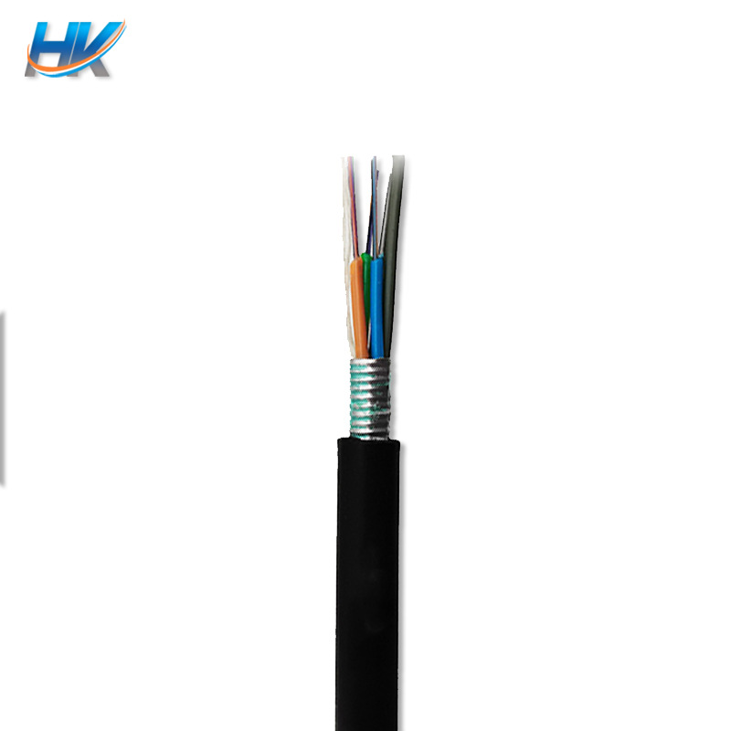 Cable de fibra óptica para exteriores GYTS en stock, de 4, 8, 12 y 24 núcleos, multimodo, universal, compuesto. image 11
