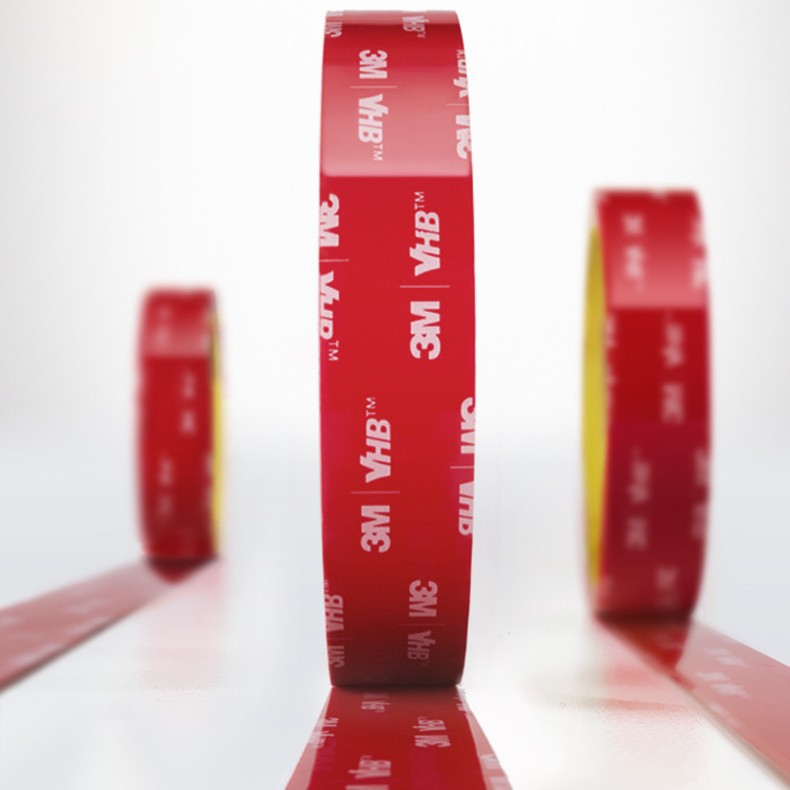 3MGPL080VHB泡棉双面胶 厚度0.08mm强粘无痕耐温