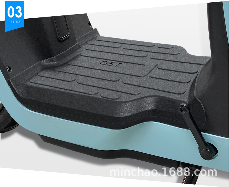 Electric Vehicle Rubber Foot Pads Are Suitable for Mavericks G6T Battery Vehicle Foot Pads, Anti-Scratch Mats, Waterproof Foot Pads