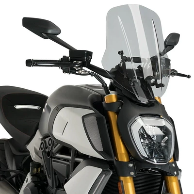 Motorcycle front windshield Diavel 1260/S 19-23