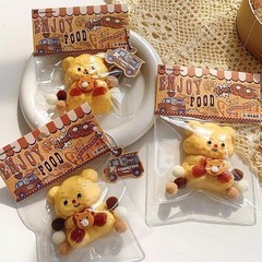 创意新泥感黄油小熊捏捏解压神器盲盒捏捏乐义乌儿童玩具