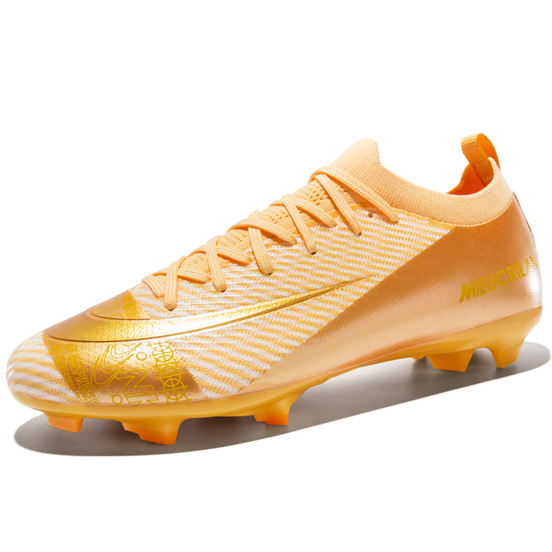 Nuevas zapatillas de fútbol transfronterizas, tachuelas largas, zapatos de entrenamiento para jóvenes para hombres y mujeres, FOOTBALL BOOTS