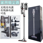 充电式车载吸尘器挂壁无线便携手持式家车两用吸尘器三档吸力调节