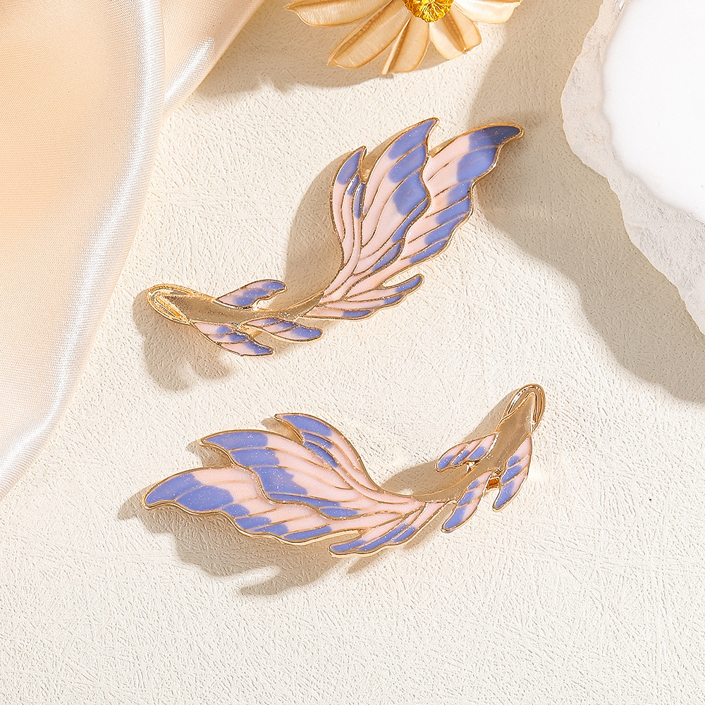 Goldfish Gradient Brooch, Colorful Painted Elf Pin For Clothes_voghion.com