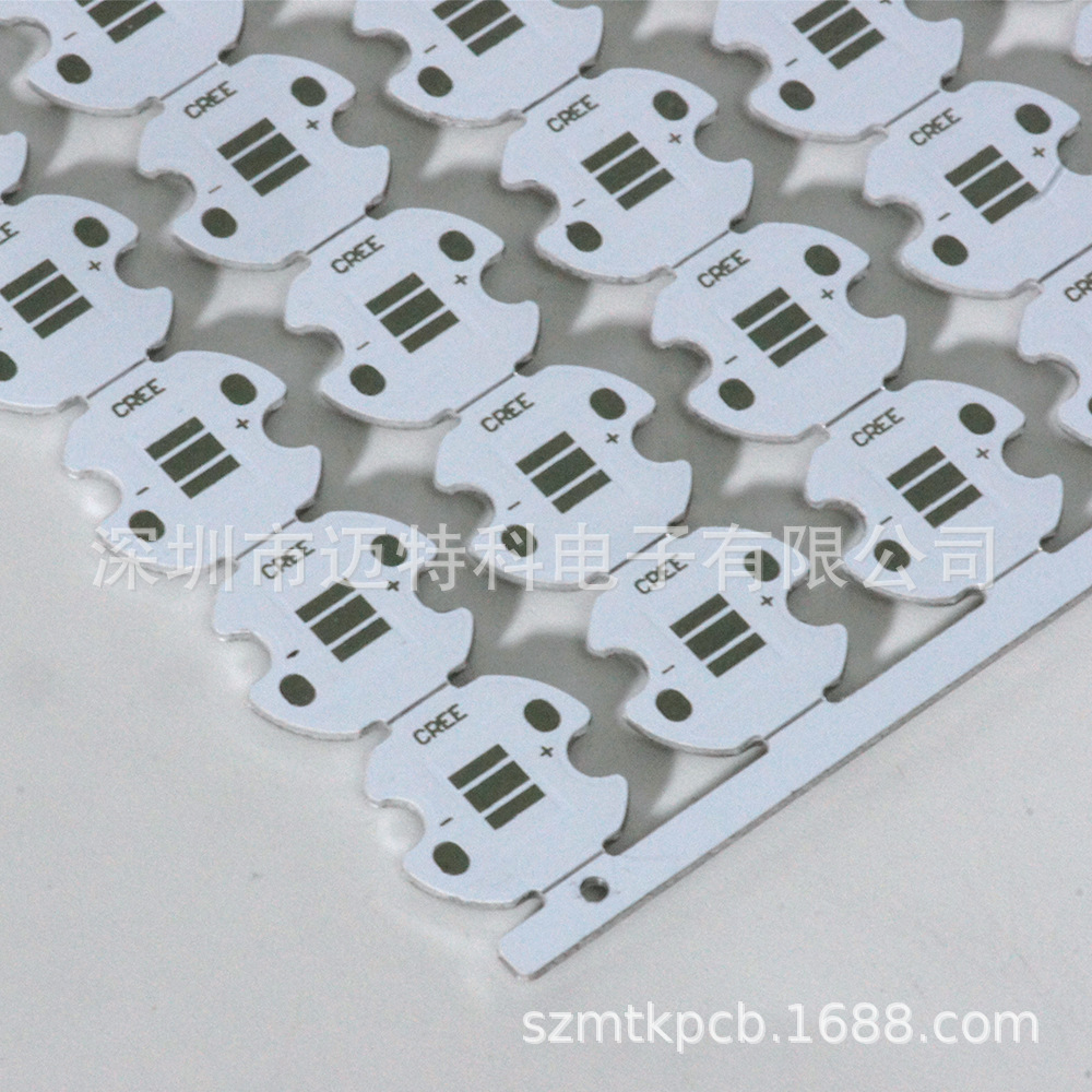 爆款铝基板XP 3535-14mm手电筒PCB厂家直销